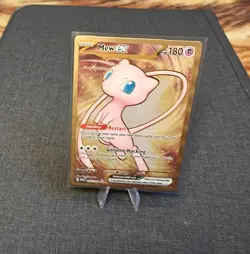 Mew EX 205/165 Metal Card SV Scarlet & Violet 151 Pokemon TCG - Image 1