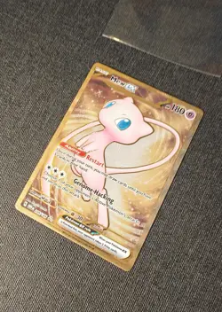 Mew EX 205/165 Metal Card SV Scarlet & Violet 151 Pokemon TCG - Image 4