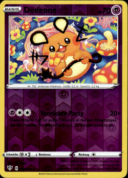 Pokemon TCG Dedenne Flammende Finsternis 78 - Image 1