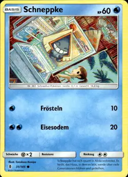 Pokemon TCG Schneppke Stunde der Wachter 31 - Image 1