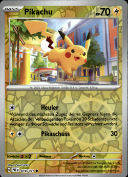 Pokemon TCG Pikachu Paldeas Schicksale 018 - Image 1