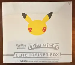 Pokemon Celebrations Elite Trainer Box ETB NEW Sealed 820650809439 - Image 1