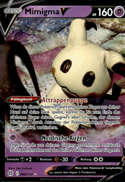 Pokemon TCG Mimigma V Strahlende Sterne 068 Eske Yoshinob - Image 1
