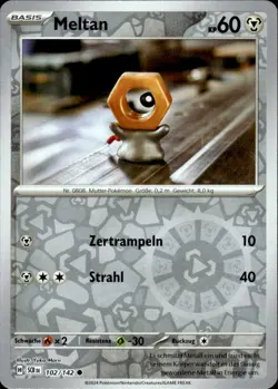 Pokemon TCG Meltan Stellarkrone 102 - Image 1