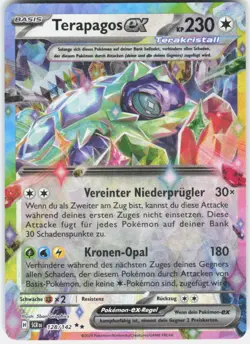 Pokemon TCG Terapagos-ex Stellarkrone 128 - Image 1