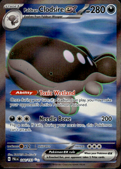 Pokemon TCG Paldean Clodsire ex SV02: Paldea Evolved 244/193 PLANETA Mochizuki - Image 1