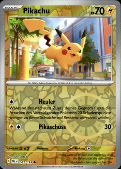 Pokemon TCG Pikachu Entwicklungen in Paldea 062 - Image 1