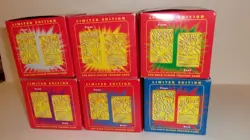 Burger King 23kt Gold Plated Pokemon Cards Complete Set Brand New. - Image 4