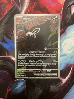 STAMPED Pokemon TCG Zarude Pokemon Center Promo Pitch Black #088 Pack Fresh NM - Image 1