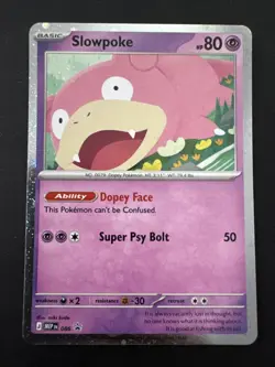 Slowpoke MEP 086 - Cosmos Holo Blister Promo - Pokemon TCG: Pitch Black - Image 1