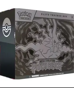 Pitch Black POKEMON CENTER PKC Elite Trainer Box ETB (In Hand) - Image 1