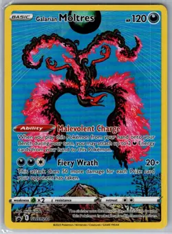 Galarian Moltres SWSH284 Pokemon Sword & Shield Promo P Holo - Image 1