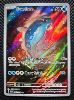 The Pokemon Company Pokemon TCG Dondozo 207/198 SV02 IR Holo Eng 160 HP - Image 1