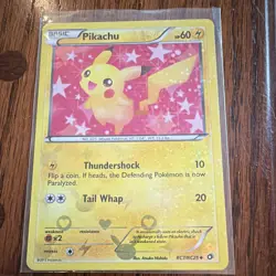 Pikachu RC7/RC25 Legendary Treasures Radiant Collection Holo 2013 Eng UC 60HP - Image 1