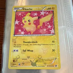 Pikachu RC7/RC25 Legendary Treasures Radiant Collection Holo 2013 Eng UC 60HP - Image 3