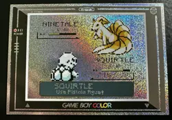 SQUIRTLE VS NINETALES BATTLE - POKEMON CHIBI EVOLUTIONS 2026 RETRO HOLO - Image 1