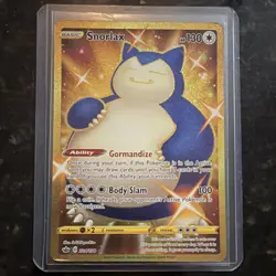 Pokemon Co Snorlax 224/198 Secret Rare Full Art Holo Chilling Reign Eng 2021 - Image 1