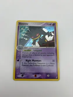 Pokemon Banette 1/100 EX Crystal Guardians Holo Rare 2006 LP *SWIRL* - Image 1