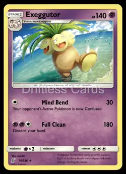 Exeggutor 74/236 Rare Unified Minds Pokemon NM/M - Image 1