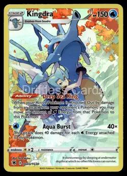 Kingdra TG03/TG30 Holo Astral Radiance Trainer Gallery Pokemon NM/M - Image 1