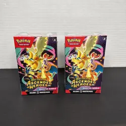 2X Lot Pokemon Ascended Heroes Booster Bundle NEW/SEALED - Image 1
