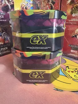 Pokemon TCG Mega Moonlit Tin Mega Gengar ex Lot of 2 Factory Sealed In Hand - Image 4