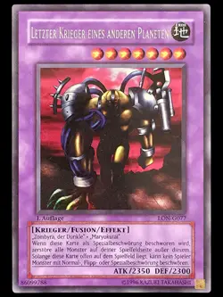Yu-Gi-Oh! TCG Letzter Krieger eines anderen Planeten LON-G077 1st Edition - Image 1