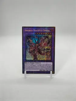 Invoked Magistus Omega BPRO-EN100 Starlight Rare 1st LP EU Print - Image 1