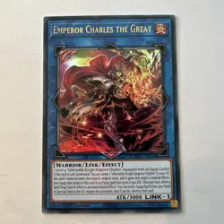 YUGIOH EMPEROR CHARLES THE GREAT DUNE-EN048 ULTRA 1ST ED NM - Image 1