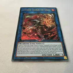 YUGIOH EMPEROR CHARLES THE GREAT DUNE-EN048 ULTRA 1ST ED NM - Image 2
