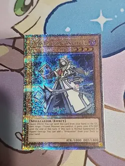Yugioh - Aleister The Invoker Quarter Century Secret Rare RA04-EN278, NM, 1st Ed - Image 1