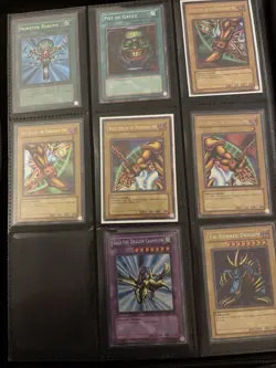 Yu-Gi-Oh LOB Near Complete Set + Complete MRD Set Binder Collection Vintage - Image 1
