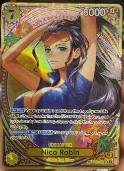 Nico Robin EB03-055 SP One Piece Heroines Mint Eng - Image 1