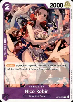 One Piece CCG Nico Robin (071) Emperors in the New World OP09-071 - Image 1