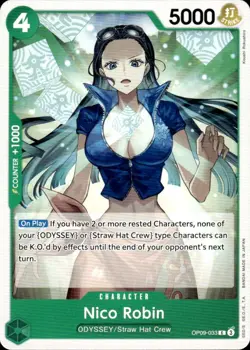 One Piece CCG Nico Robin (033) Emperors in the New World OP09-033 - Image 1