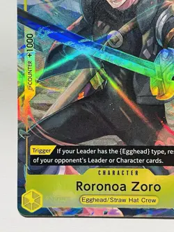 CARD ONE PIECE TCG - Roronoa Zoro Promo Alternate Art NEAR MINT English OP07 - Image 5