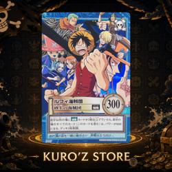 One Piece Hyper Battle Card Luffy Straw Hat Crew Holo S127 Japanese - Image 1