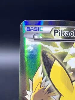 Pikachu EX XY124 XY Black Star Promo Pokemon English LP - Image 3
