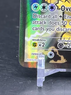 Pikachu EX XY124 XY Black Star Promo Pokemon English LP - Image 4
