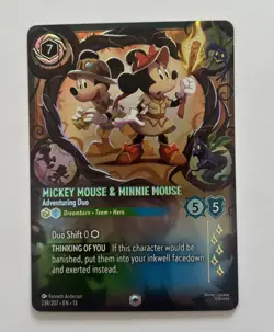Mickey & Minnie Enchanted Disney Lorcana Attack of the Vine 238/207 NM - Image 1