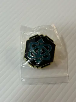 Winterspell League Promo Pin Sapphire Lorcana Brand New - Image 3