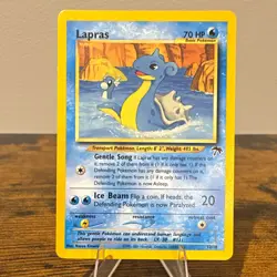 Pokemon TCG Lapras 12/18 Southern Islands Promo Regular Basic 70 HP Eng - Image 1