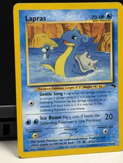 Pokemon TCG Southern Islands Lapras 12/18 Regular Promo English 2001 - Image 4
