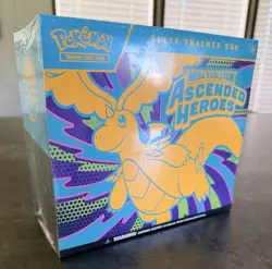 Pokemon TCG Elite Trainer Box Mega Evolution: Ascended Heroes 65 Cards EN 2025 - Image 1