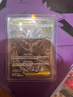 Pokemon TCG Mega Darkrai EX SIR 116/084 Pitch Black Near Mint English Pack Fresh - Image 1
