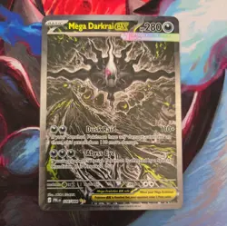 Pokemon TCG Mega Darkrai EX SIR 116/084 Pitch Black Near Mint English Pack Fresh - Image 1