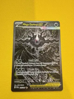 Pokemon TCG Mega Darkrai EX SIR 116/084 Pitch Black Near Mint English Pack Fresh - Image 1