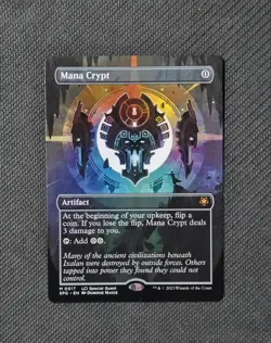 MTG BORDERLESS Mana Crypt # 17 Special Guests Magic the Gathering Card - Image 1
