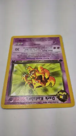 Dark Kadabra 39/82 LP 1st Edition Team Rocket WOTC Pokemon Card - Image 4