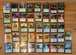 Lot of 51 FOIL MTG Cards from Battle for Baldur's Gate Magic the Gathering 2022 - Image 1